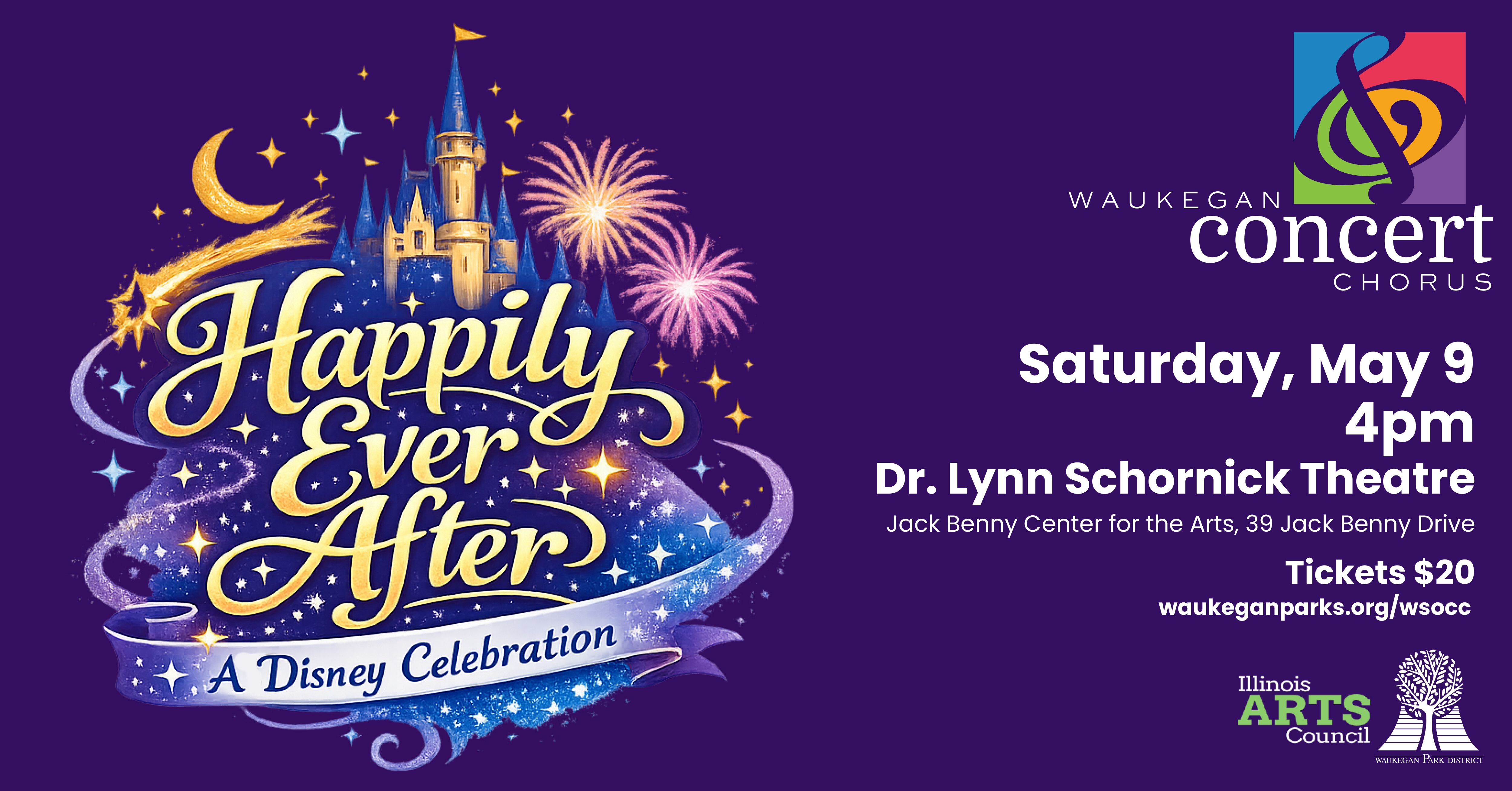 Waukegan Concert Chorus presents Happily Ever After: A Disney Celebration